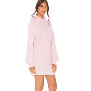 Tularosa Pink Long Sleeve Dress